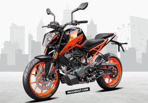 KTM Duke 200 Electronic Orange