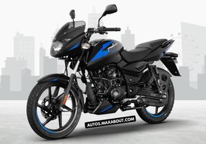 Bajaj Pulsar 125 Carbon Fibre Split Seat Image