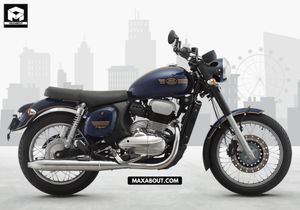 New Jawa 42 Nebula Blue Price in India