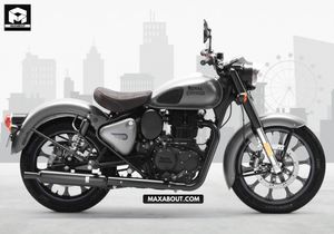 New Royal Enfield Classic 350 Dark Gunmetal Grey Price in India