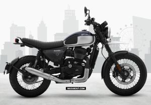 New Yezdi Scrambler 334 Midnight Blue