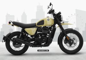 New Yezdi Scrambler 334 Outlaw Olive