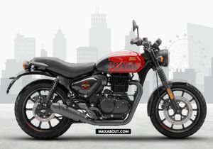 Royal Enfield Hunter 350 Rebel Red