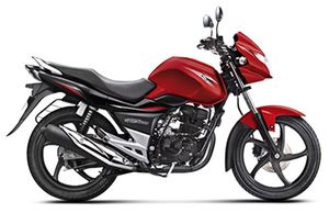 Suzuki GS150R Candy Antares Red