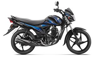 Suzuki Hayate Glass Sparkle Black Blue