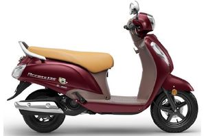 Suzuki Access 125 Special Edition in Matte Bordeaux Red