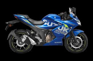 Suzuki Gixxer SF 250 in Metallic Triton Blue