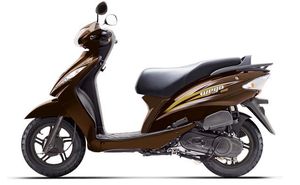 TVS Wego Cappuccino Brown