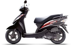 TVS Wego Midnight Black