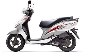 TVS Wego Sporty White