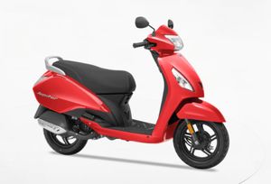 TVS Jupiter 110 in Volcano Red Color