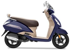 TVS Jupiter Classic in Indiblue Color