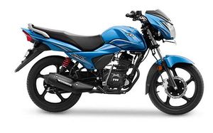 TVS Victor 110 Blissful Blue