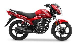 TVS Victor 110 Restful Red