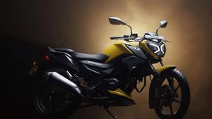 TVS Raider 125 Fiery Yellow