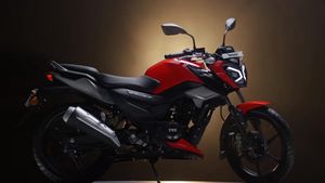 TVS Raider 125 Striking Red