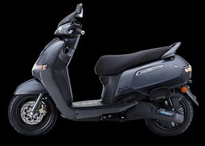 TVS iQube S Mercury Grey Glossy