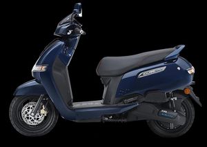 TVS iQube ST Starlight Blue Glossy