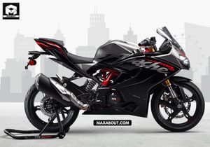 TVS Apache RR 310 Titanium Black