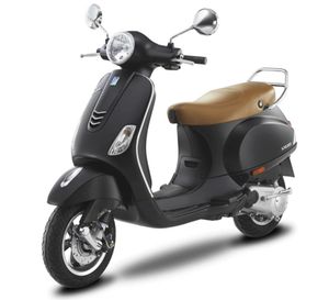 Porteur électrique vespa 946 rose / rouge de 6V 108x49x75 cm - à partir de  3 ans - 30kg max