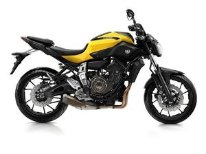 Yamaha FZ-07 Extreme Yellow