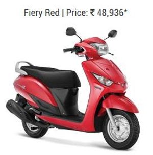 Yamaha Alpha Fiery Red