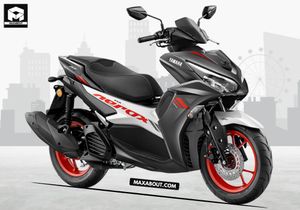 Se aproxima el estreno de la nueva Yamaha Aerox 155 en India