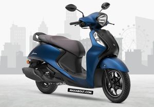 Yamaha Fascino 125 Dark Matte Blue