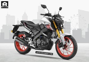 Yamaha MT-15 V2 in Ice Fluo-Vermillion Colour