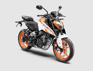 KTM Duke 250 Ceramic White