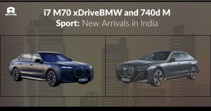 i7 M70 xDriveBMW  and 740d M Sport: New Arrivals in India