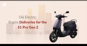 Ola Electric Begins Deliveries for the S1 Pro Gen 2