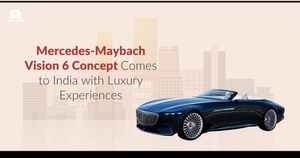 Mercedes-Maybach Vision 6 Concept Comes to India with Luxury Experiences