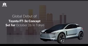 Global Debut of Toyota FT-3e Concept Set for October 26 in Tokyo