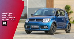 Maruti Ignis Now Comes with Discounts up to Rs. 75,000