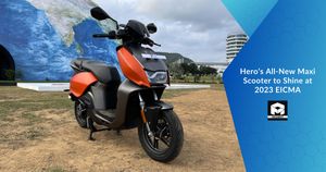 Hero's All-New Maxi Scooter to Shine at 2023 EICMA