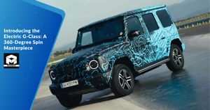 Introducing the Electric G-Class: A 360-Degree Spin Masterpiece