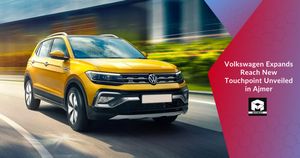 Volkswagen Expands Reach: New Touchpoint Unveiled in Ajmer