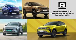 Tata's Refreshed SUV Lineup's Waiting Period in Top Indian Cities