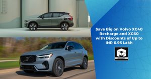 Save Big on Volvo XC40 Recharge and XC60 with Discounts of Up to Rs. 6.95 Lakh