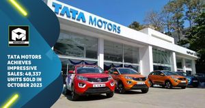 Tata Motors Achieves Impressive Sales: 48,337 Units Sold in October 2023