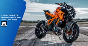 Exciting News: KTM Unveils Powerful New Super Duke 1390R