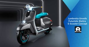 Lambretta Unveils Futuristic Elettra E-Scooter Concept