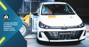 Tucson Becomes Hyundai's Front Runner in Bharat NCAP Crash Testing