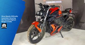 Orxa Mantis Officially Launched, Securing the Second-Highest Range in India