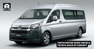 Tokyo Motor Show Unveils Toyota Hiace EV Concept