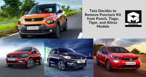 Tata Decides to Remove Puncture Kit from Punch, Tiago, Tigor, and Altroz Models