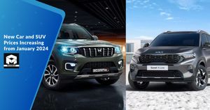 New Car and SUV Prices Increasing from January 2024