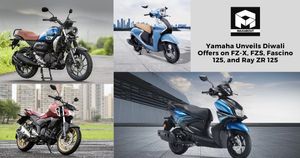 Yamaha Unveils Diwali Offers on FZ-X, FZS, Fascino 125, and Ray ZR 125