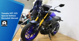 Yamaha MT-125 Special Edition Revealed Abroad